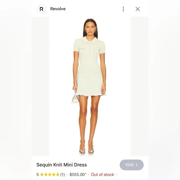 women's knit midi dress Everlane Knit Square-Neck Midi Dress In Deep Taupe, Size XXL, Cotton/Viscose main image 0